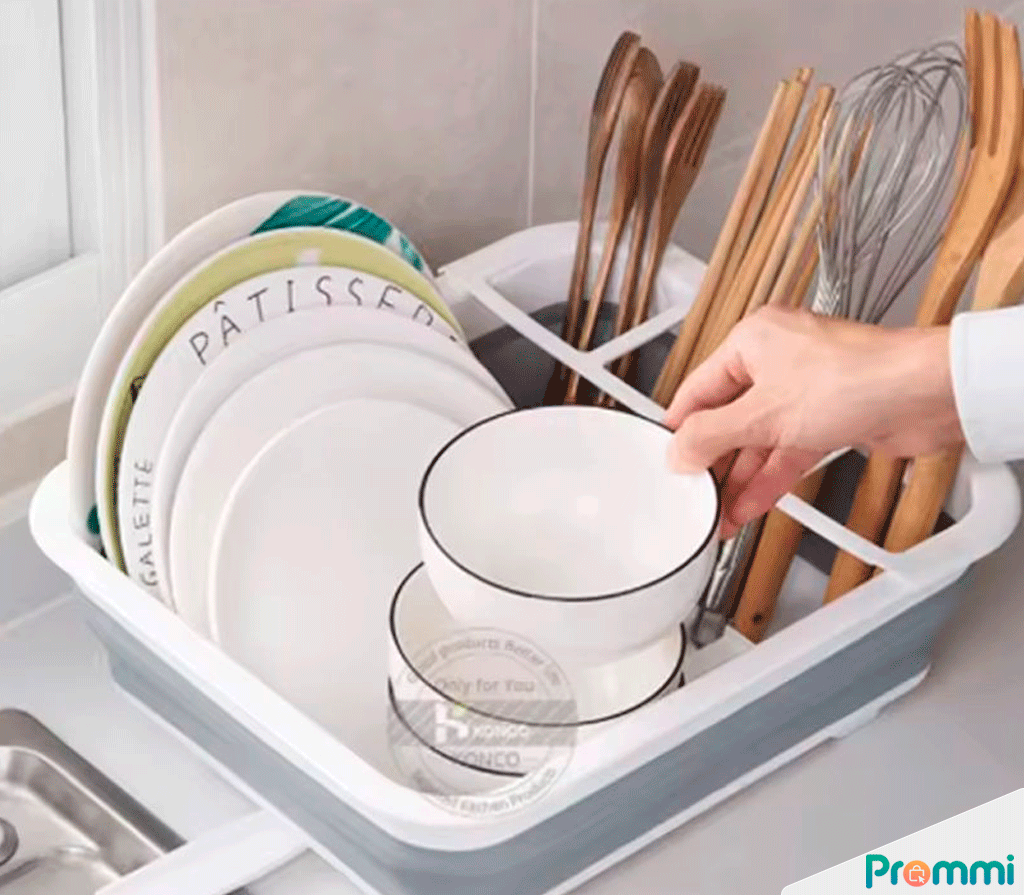 Escurridor de Platos Plegable